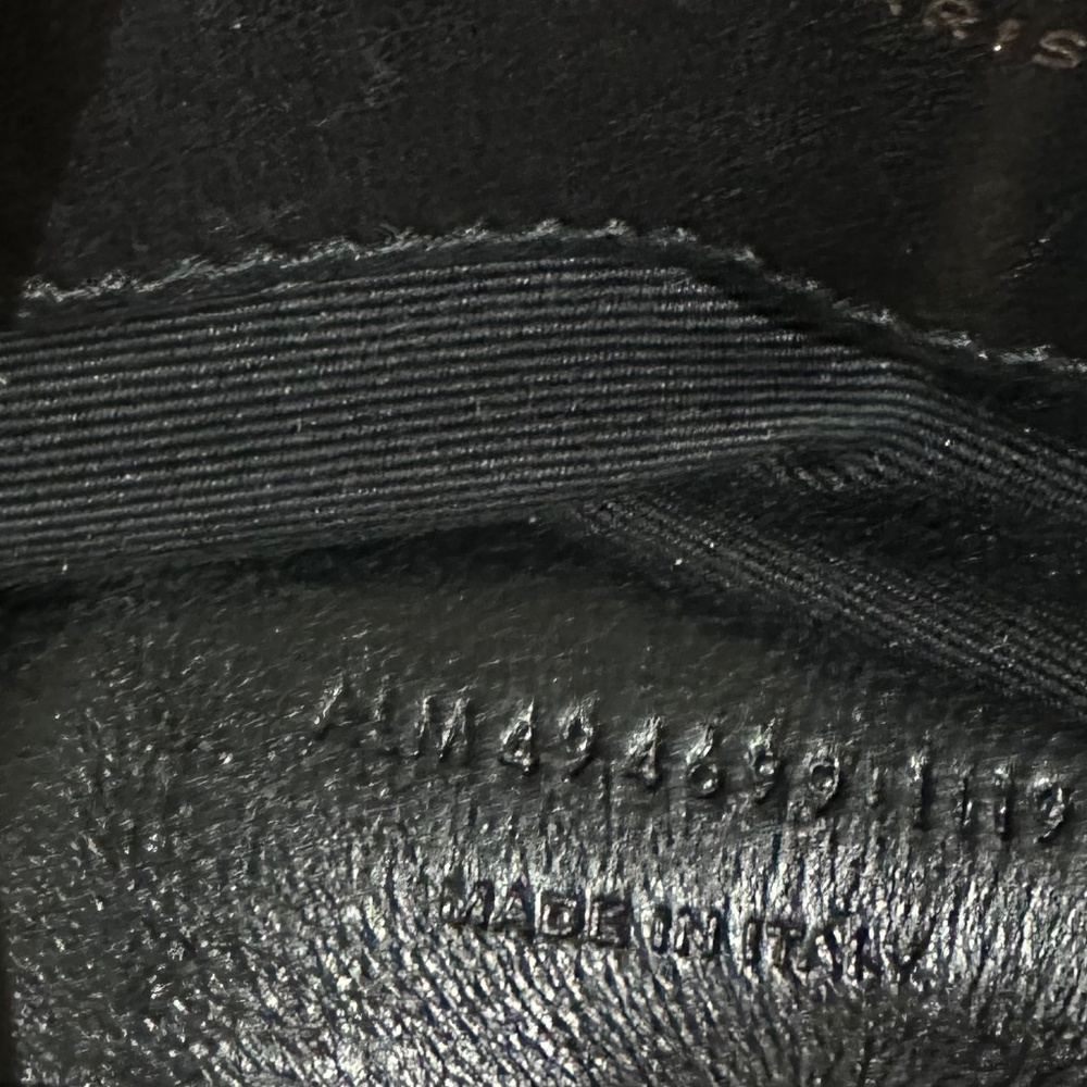 Yves Saint Laurent Black Quilted Leather Chain Shoulder Bag - Picture 9 of 16
